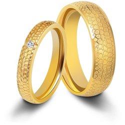 Akzent® Anillo Feminino Namorados / Noivado / Amizade em Aço Inoxidável – Tam.54 – 0208