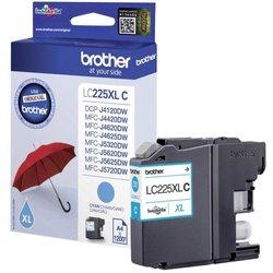 Original Brother tinta cian lc225xlc