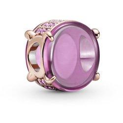 Charm Cabujón Pandora Ovalado Rosa 789309C02 rosé