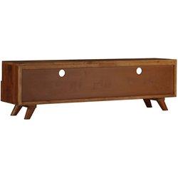 Mueble Para Tv De Madera Maciza Reciclada 140x30x40 Cm Vidaxl