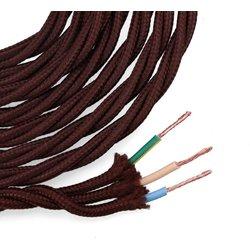 Cable EDM 3 x 1 mm Marrón 5 m