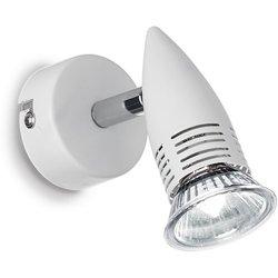 Apliques modernos Alfa Metal Blanco 1 Luz Gu10 7W 3000K Luz caliente