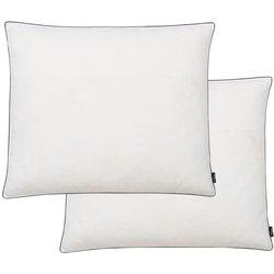 Almohadas 2 uds relleno plumón/plumas 70x60 cm blanco