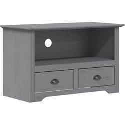 Mueble De Tv VIDAXL Gris Madera (91,5x44,5x56 cm)