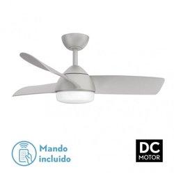 Fabrilamp - ventilador 24W dc haur plata 3 ASP.6 VELOC.107D