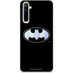 Funda para Realme 6 Oficial de DC Comics Batman Logo Transparente - DC Comics