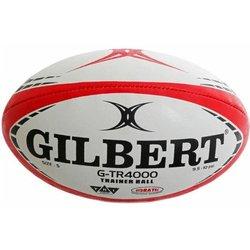 Balón de Rugby Gilbert G-TR4000 Blanco 28 cm Rojo