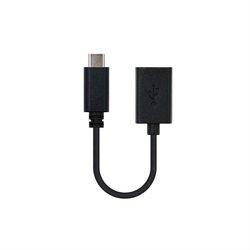 Cable USB 2.0 A/H A USB-C OTG 0,15cm