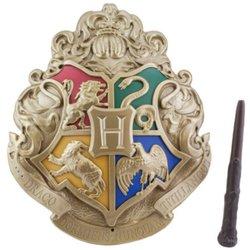 Lampara Harry Potter Escudo Hogwarts Y Varita 3D 77320