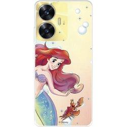 Funda para Realme C55 Oficial de Disney Ariel y Sebastián Burbujas - La Sirenita