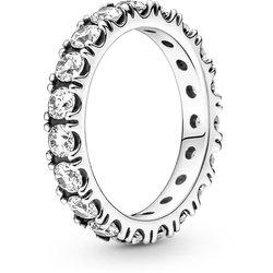 Pandora Pandora Anillo en plata de ley Eternity Brillante 190050C01 , para Mujer