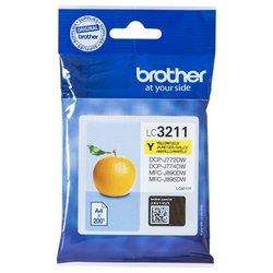 Brother LC3211Y Cartucho Tinta Amarillo