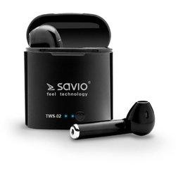 Auriculares in Ear Bluetooth Savio TWS-02 Negro Grafito