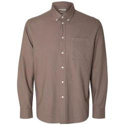 Camisa Selected Rick morado claro para hombre