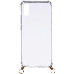 Funda Silicona Colgante Transparente para Redmi 9A