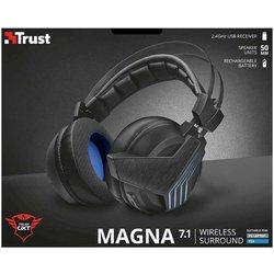 Trust GXT 393 Magna Binaural Diadema Negro, Azul