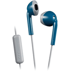 JVC HA-F19M Auriculares con Micrófono Azul