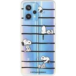 Funda Para Realme 9 Pro+ Oficial De Peanuts Snoopy Rayas - Snoopy