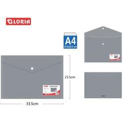 Gloria Europa Pack 12pcs Carpeta Sobre Portafolios Plástica con Broche de Presión Carpeta  Colores A4 33.5x23.5cm  para Documentos, Certificados, Recibos, Oficina y Escuela, Papelería, Documentos, Certificados, Recibos