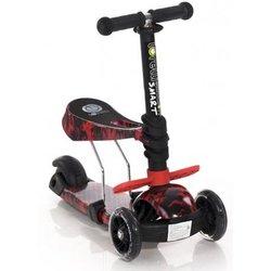 Scooter Infantil con Asiento SMART da Lorelli red fire