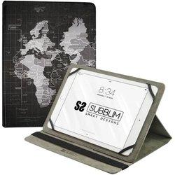 funda stand 10,1´´ subblim  world map