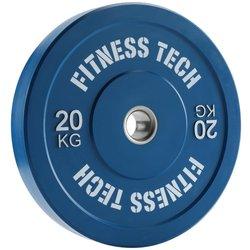 Disco de Musculación FITNESS TECH Plate Azul (20 kg)