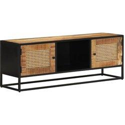 Mueble De Tv VIDAXL Marrón Madera (110x30x40 cm)