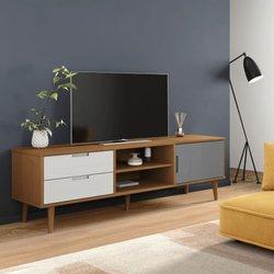 Mueble De Tv VIDAXL Marrón Madera (158x40x49 )