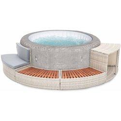 Spa exterior Zurich con revestimiento 289x45x56 cm Half