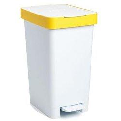 Tatay Cubo con pedal Smart (25 l, Amarillo)