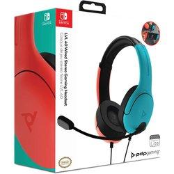 Auriculares PDP LVL40 Azul/Rojo para Switch