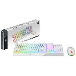 teclado + raton msi vigor gk30 combo white