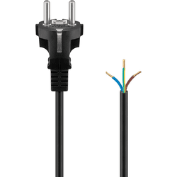 Cable de Alimentación GOOBAY (1.5 m - Negro)