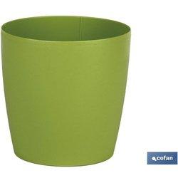 MACETA CAMELIA COLOR VERDE 30X28CM