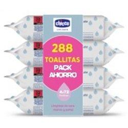 Chicco Pack Toallitas 4x72uds