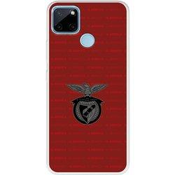 Funda Para Realme C21Y Del Escudo Fondo Granate - Licencia Oficial Benfica