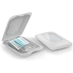 TATAY 7013001 - Estuche Sanitary Box Antimicrobiano, Blanco Opaco