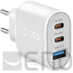 Adaptador SBS TETR1USB2CPD45W (USB - Blanco)