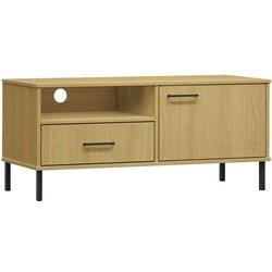 Mueble De Tv VIDAXL Marrón Madera (106x40x46.5 cm)