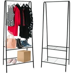 Clothes hanger - stand with shoe shelf 22258 RUHHY