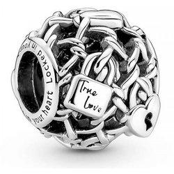 Charm Pandora 790071C00 candádo y cadena