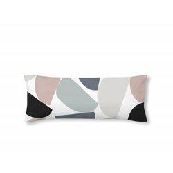 Funda de almohada DECOLORES Hayes (Gris - 45 x 110 cm)