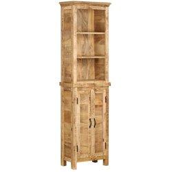 VidaXL Librería de madera maciza 50x30x180 cm Mango