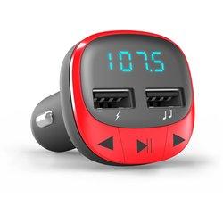 Car Transmitter FM Red