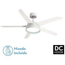 Akunadecor - Ventilador De Techo Metal Blanco Lebeche