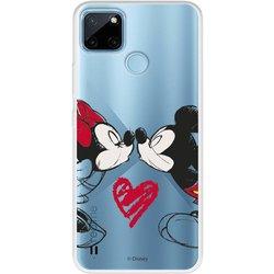 Funda para Realme C21Y Oficial de Disney Mickey y Minnie Beso - Clásicos Disney