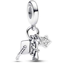 Charm colgante Pandora Moments 793240C01 triple