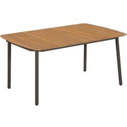 Mesa Jardin VIDAXL Marrón Madera (60x60x35 cm)