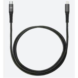 Cable Lightning MOBILIS Negro