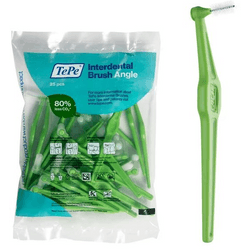 Tepe Angle Interdental Brushes 0,8 Green 25Pcs